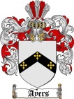 Ayers Coat of Arms/ Ayers Family Crest